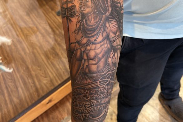 Alex Davies Tattoo & Design. - Om & lord shiva Tribal Armband that I did  📿⚡️ | Facebook