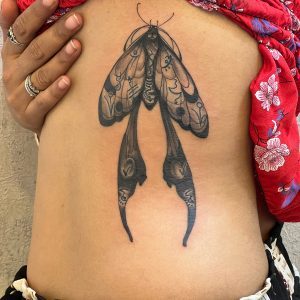 Butterfly Tattoos Goa: Best Butterfly Tattoo Artist in Goa. Butterfly body art designs most commonly requested by women
