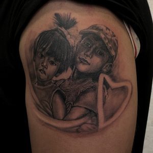 Portriate tattoo by Rks Tattoo studio Goa