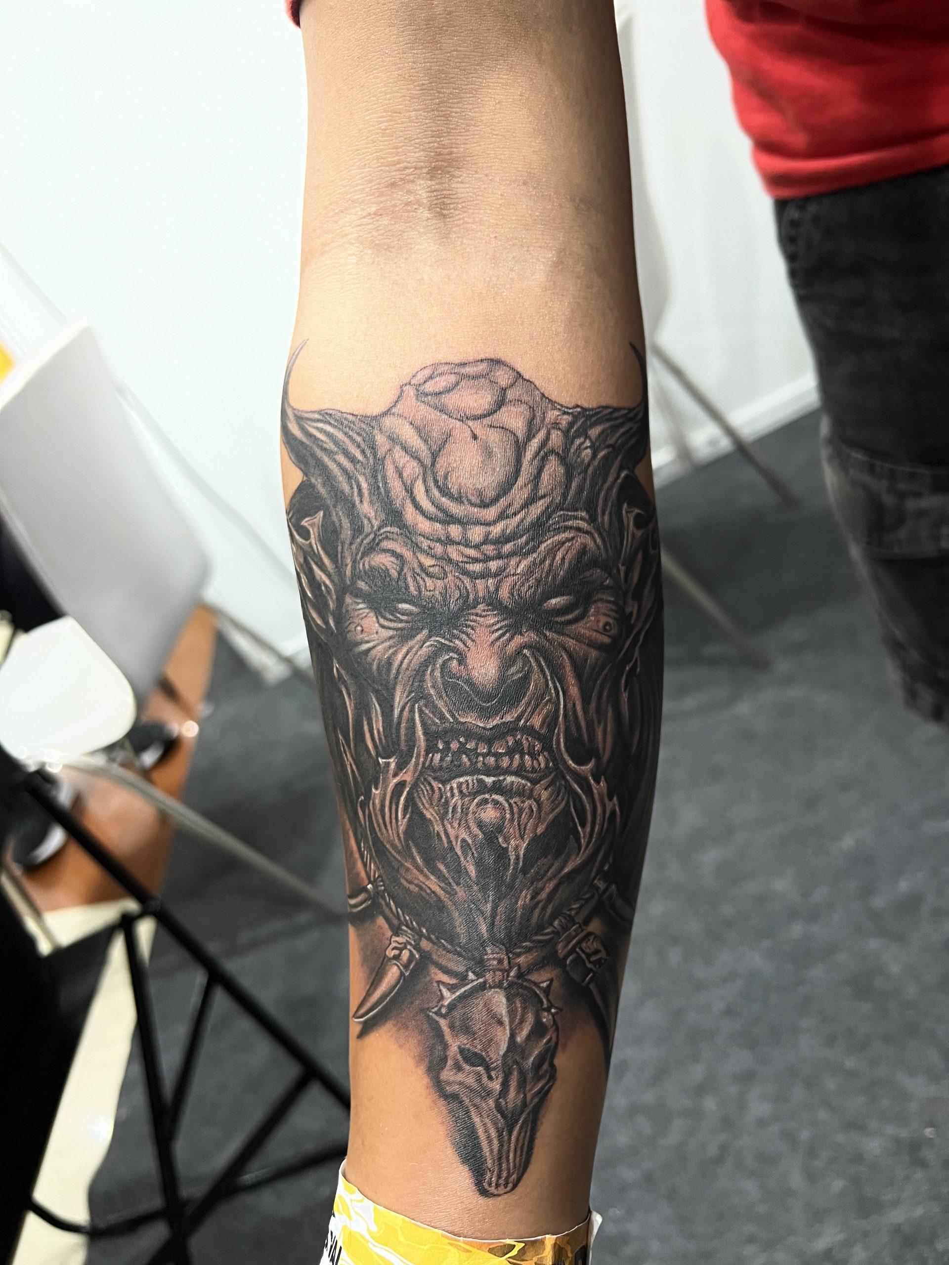 Demon Sleeve tattoo design : r/tattoo